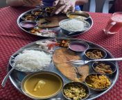 Experience the flavors of Goa, with a delicious Fish Thali - a seafood lovers dream! from thali aunty