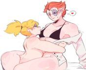 (F4F) years after leaving the teams they fight for, Angela and Moira meet again. Moira always had feeling for mercy but had to be a jackass when she was on talon. Moira then asks Angela if they could get some coffee sometime, then they got in a relationsh from angela and guinevere sex