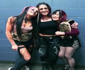 WWE Baddies: Dakota Kai, Bayley, and IYO SKY from wwe iyo sky nudes fakes