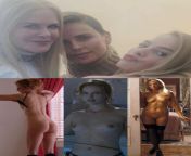 Nicole Kidman, Charlize Theron, and Margot Robbie from upcoming Bombshell movie. from nicole kidman sex video trespassonakshi