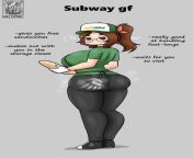 [M4F] me and my gf worked at the same small subway down the street normally we worked professionally but whenever we were alone we would fuck hard in the storage closet using the food ingredients and serving them to customers (send starter in chat, long r from indian fuck hard in
