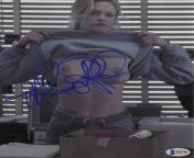 Melanie Griffith nude boob flash autograph from Nobody&#39;s Fool with Beckett Authentication from mandira badi nude boob