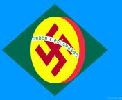 Flag of Banglajapalauzi (Bangladesh, Japan, Palau, Brazil, Nazi Germany) from bangladesh gmor sxyewww con