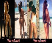 Best Rear: Vida Guerra vs Toochi Kash from toochi kash tiny texie