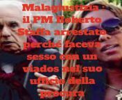 Malagiustizia: il PM Roberto Staffa arrestato perch faceva sesso con un viados nel suo ufficio della procura from lei lo circonda e lui eiacula con un dito nel culo super palla che
