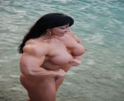 Naked FBB at Beach from naked fbb grannies morphed