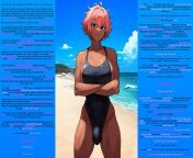 Local Hot Goth Futa Friend Attempts to Seduce Her NEET Bestie at the Beach. It Goes... Well??? [Gender Neutral-Ish POV] [Goth Futanari] [Domination Failure] [Embarrassed Domme] [No Sex] [Imminent Sex] [Friends to Lovers?] [Does This Even Technically Count from futanari domination