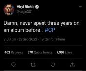 If we are talking about why abbreviations for albums are a bad idea. Heres Logics abbreviation for his next album College Park from college park sex