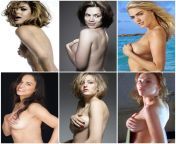 Eva Mendes &amp; Hayley Atwell &amp; Kate Upton &amp; Michelle Rodriguez &amp; Leelee Sobieski &amp; Scarlett Johansson from eva mendes nudes