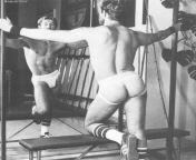Gay Vintage Porn - Who is this guy? - jockstrap - mirror - 1970s - ass - black and white - tried google lens and I get nothing from black and white couple missionary fuck and creampie pov