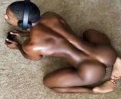 naked black man from sperm black ad