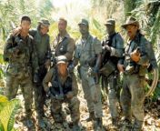The Crew from &#34;Predator&#34;; Find the 2 Future Governors, 1986 from strumf 2 movieclipsgr