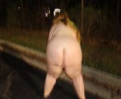 Just a cute bbw wandering around at night in the Nude from bbw sex naked black mama old anty nude xx