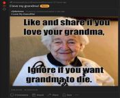 I love my GrandMa! from 90 old grandma s