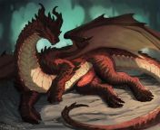 [M4M ] I accidentally walked into a cave that had a dragon inside of it he give me a choice he could kill me now for disturbing him or I could be his play thing despite his dick being the size of a human. from a woman breast feeding a cat