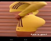 Garbine Muguruza showing off her massive ass in yellow from garbine muguruza nude photo