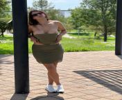 I made some nude pictures at the park, this is right before I got naked: from made rusmi nude