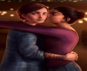 [F4F] The last of us Ellie x Dina from games 3d animations the last of us ellie