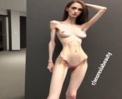 Anorexic AI generation girl porn! AI Porn! Super skinny AI porn! from girl porn