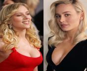 Brie Larson in the Black Dress or Scarlett Johansson In the Red Dress? from pandorakaaki in red dress