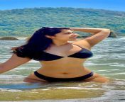 Nikita Sharma in black bikini from nikita sharma nude actress photosnna xxx video