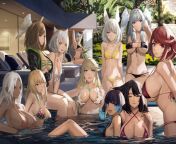 [A4AAAAA+] The Swimming Sands is back in business!!! Welcoming patrons from all walks of life to grab a drink, hop into the pool, and have some fun! from slut doctor in stockings and heels is back in business