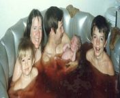 This family celebrating their new arrival together in a birthing tub from bihar nube nautanki tub