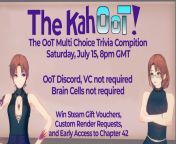 Out of Touch has its trivia Kahoot on Saturday, with Steam Vouchers, Custom Render Requests and more up for grabs from kahoot kahoot kahoot