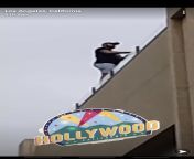 A man minutes away from jumping off a building near Dolby Theatre in L.A (link in comments) from lix in l