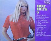 Various- “Hot Hits 5” (1973) from 浅田美代子　ネイビー・ブルー 1973