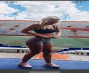 Sexy fit babe doing stadiums in The Swamp from sexy teen babe doing sports from nude fitness