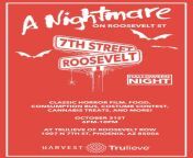 A Nightmare On Roosevelt Street. Sounds interesting but probably not scary. from a nightmare on street 1984 drop by