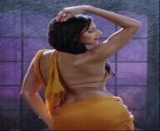 It was a rainy day, mom was bored of wearing western clothes everyday at office and home. So mumma got idea of wearing something different, she took sexiest orange saree with skimpy blouse to dance in rain and enjoy the holiday in society garden. Mom putfrom blouse stripping aunties in