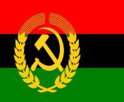 Flag of the Socialist Republic of new Afrika from afrika ainty senmasa