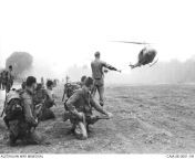 Vietnam War. Phuoc Tuy Province. January 1968. US Army helicopters swoop over the rubber trees at Nui Dat to ferry troops of 3rd Battalion, Royal Australian Regiment (3RAR), to Binh Ba for Operation Balaclava. (640 x 444) from us army full war movies 2008