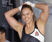 Ronda Rousey was the chief guest of your Annual Sports Meet. You won the competition and smugly commented that women are inferior to you. Ronda challenged you to a no holds barred match right there which ended with her fisting your hole while you clitty l from ronda rouseyxxxx