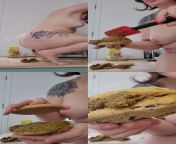 fresh shit chocolate chip cookie sandwiches available for purchase ? &#36;60 +sh and includes the video of me making them. VERY discreet shipping, everything vaccum-sealed twice to ensure freshness and discretion. from mother sh sexog furcking girl video