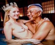 The new Queen of England and the King of Malaysia enjoying intimate royalty-on-royalty negotiations, prior to the eventual unification of the British and Malay thrones to rule the United Kingdom of Great Britain, Northern Ireland, and Greater Malaysia. (A from artis malaysia bogel sexads indian