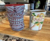 My First Mugs From a Bar: Frankies Tiki Room from mugs