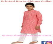 Printed Kurta Chines Collar from teen chines pussy