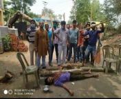 Ashoke Pandit: Just Now - Sudip Biswas another BJP karyakarta in Birbhum was murdered in broad Daylight by TMC G00ns .TMC G00ns posing picture after Killing Sudip Biswas . from aruna biswas