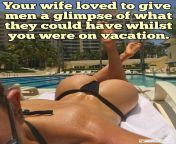 Your wife teasing every guy at the resort from wife teasing hotel guy