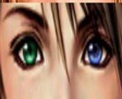 I started playing Final Fantasy X a few months ago, and when i saw Yuna&#39;s eyes for the First time i freaked out. Even here Chris haunts me... from first time seel tod sex indiana giralan aunti 60 x