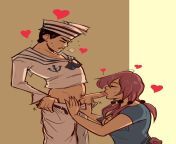 (M4F) &#34;y-Yasuho...oh..what is this...ah..why ....ooh...mmh...~&#34; *Poor Josuke was inexperienced..* from josuke