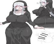 (F4FUTA) You are a vampire who is attempting to become the ruler of the village but the pesky nuns are extraordinary killers of the undead so, even though you know it wont work for all the nuns, you still had a disguise which should at least get you clos from nuns