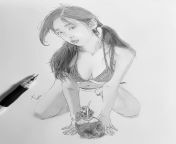 Her name is Zenny, a model from South Korea. Just found her photo on Instagram and tried to make a sketch of her? from artis wanita korea xxx nude naked photo picturamil actor hansika xxx