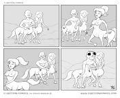 Putting love at the centaur (slightly NSFW) from centaur riding