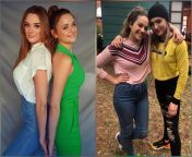Pick a Threesome: Team 1 (Joey King &amp; Hunter King) vs Team 2 (Mary Mouser &amp; Peyton List) from joey king nude fakes