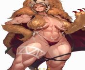 I could see myself wearing something like this, not the claws or anything but like the head piece, as Momma Bear or the Red Lioness. I have a ton of cow hides, might have to find someone to make a wearable skull and teeth now, I like it ? from xxx sex janvar gral2 ki like xxx