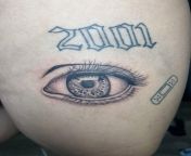 Howdy, Im Mariska, at Zades Tattoo in Tucson, Arizona. This is my 1st attempt at a black &amp; grey realism eye on someone. (Check my profile for the fake skin trial) from zade